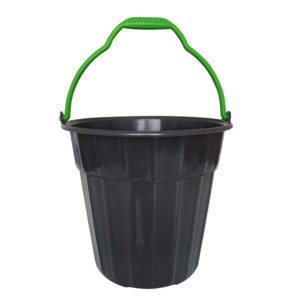 balde Antares preto com alça verde