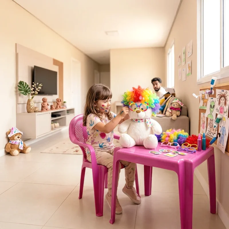 Cadeira infantil Antares em ambiente infantil