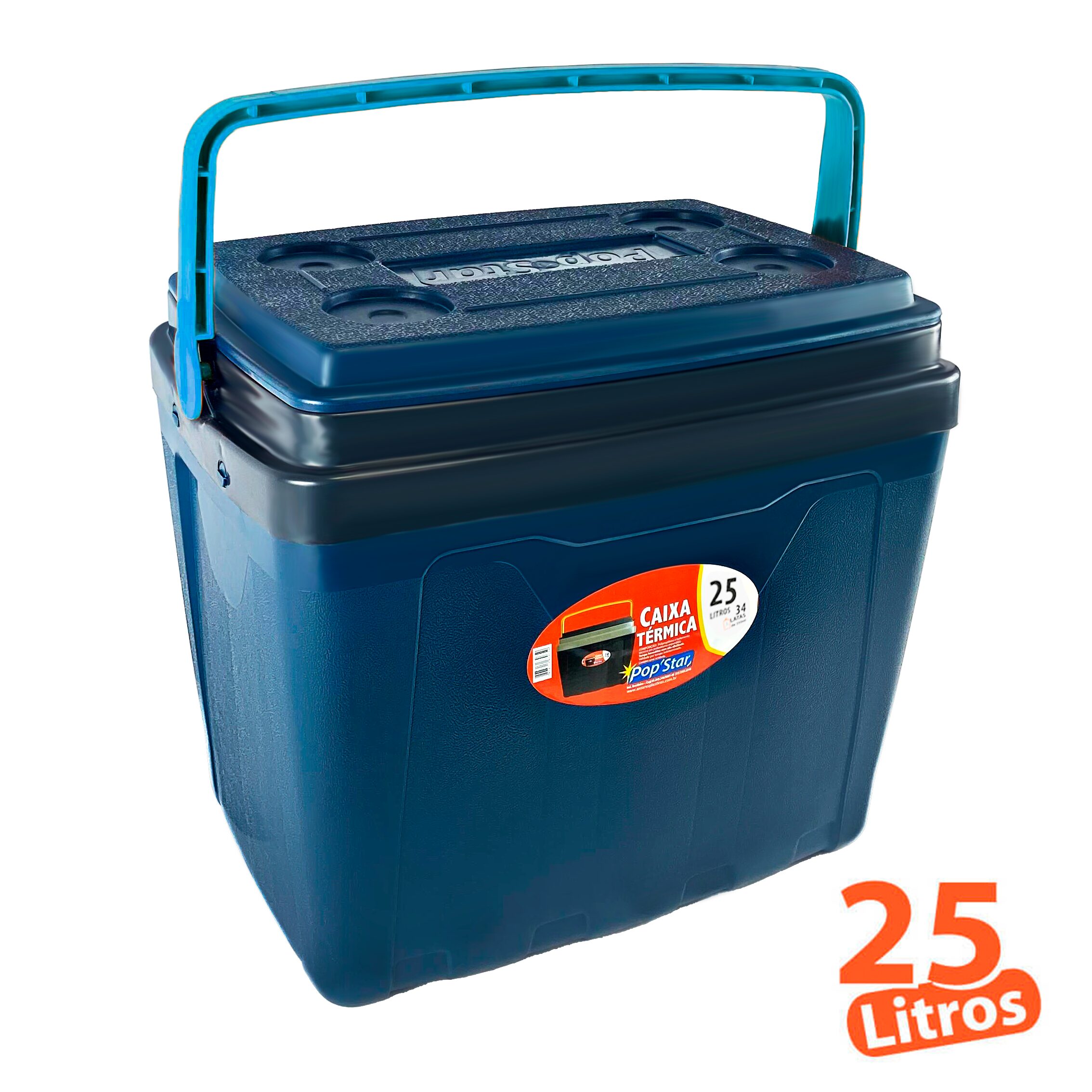 Caixa Térmica PopStar - 25Litros - Antares Plásticos