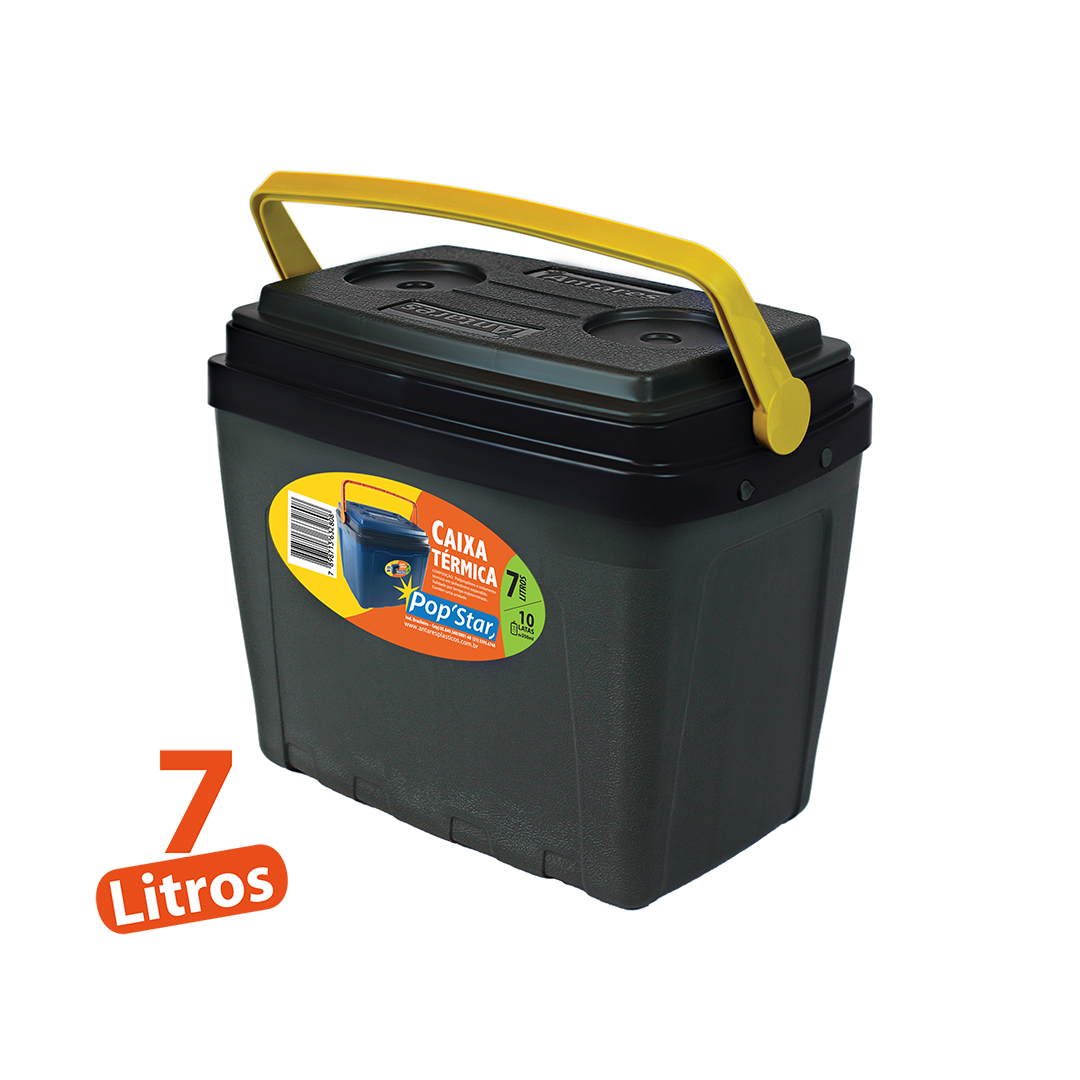 トップス POTE Caixa Térmica PopStar 7L - Antares Plásticos