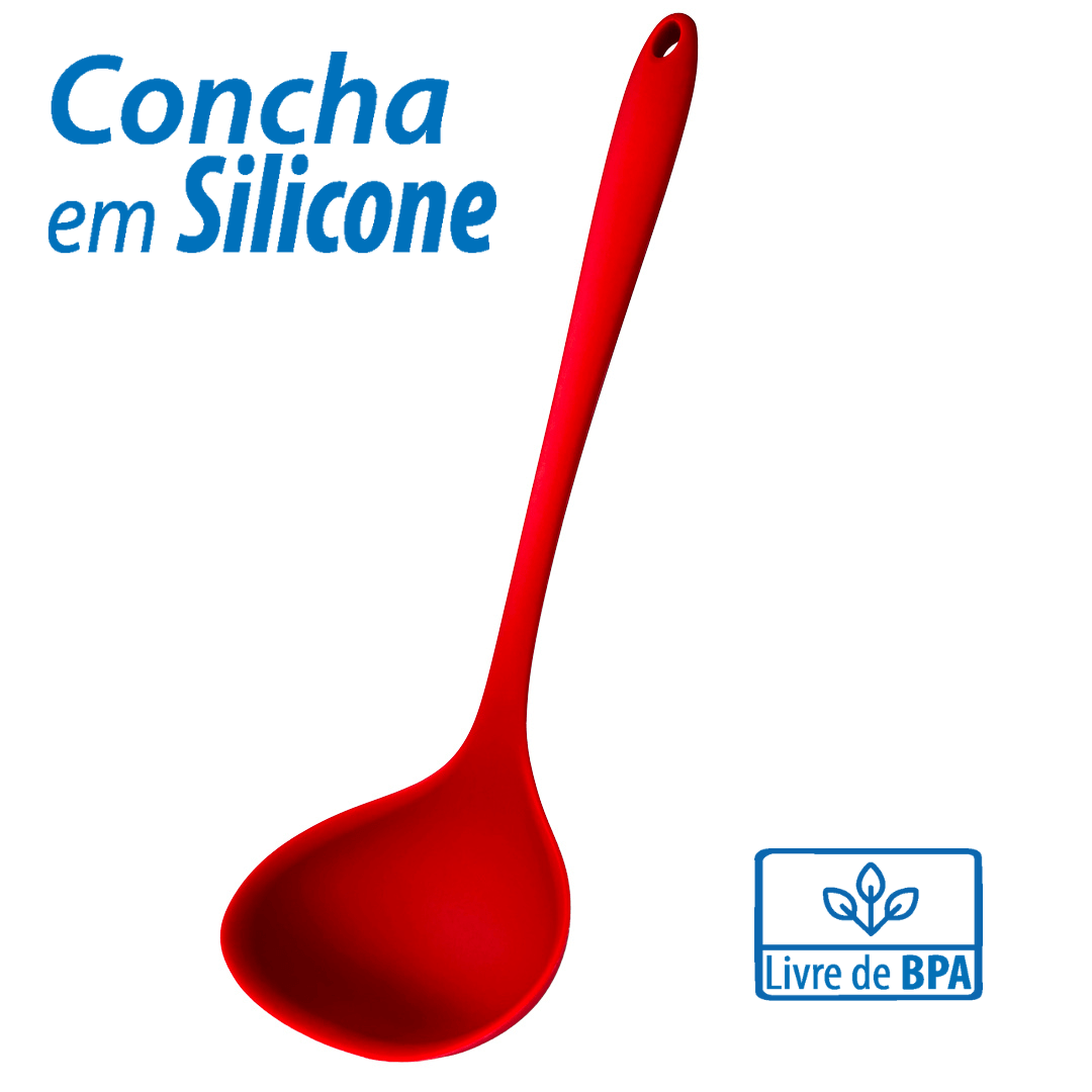 Concha em silicone