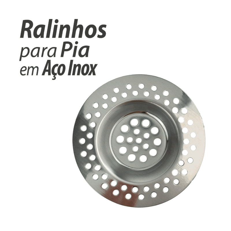 Ralinho para Pia em Aço Inox