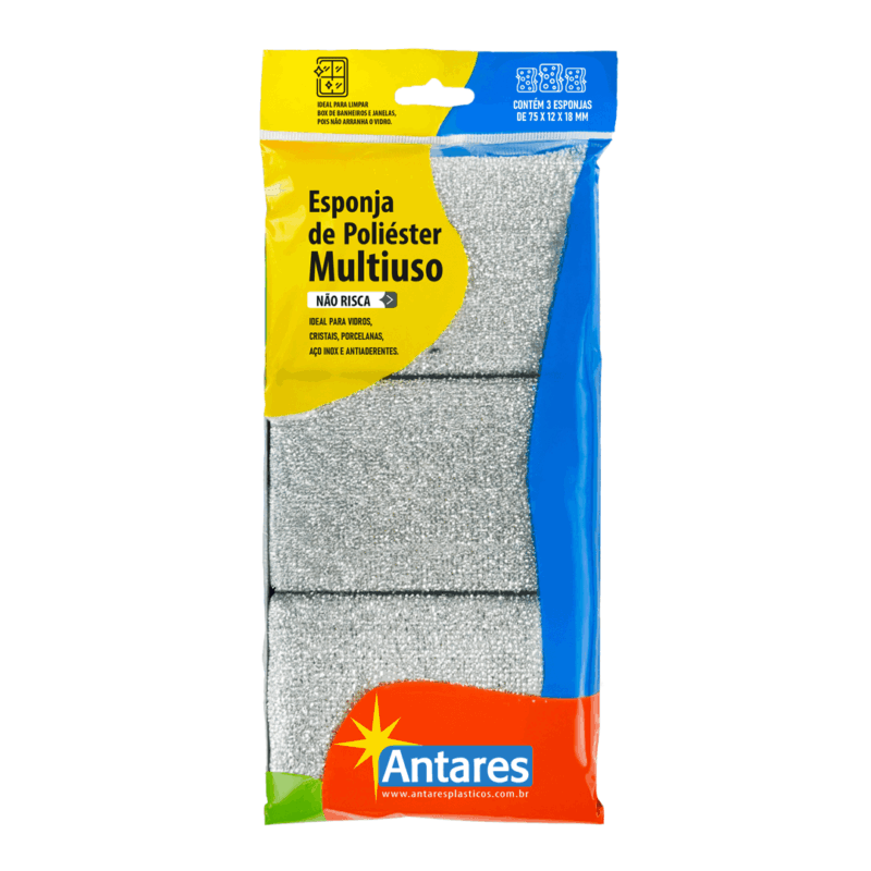 Esponja multiuso - 3 unidades
