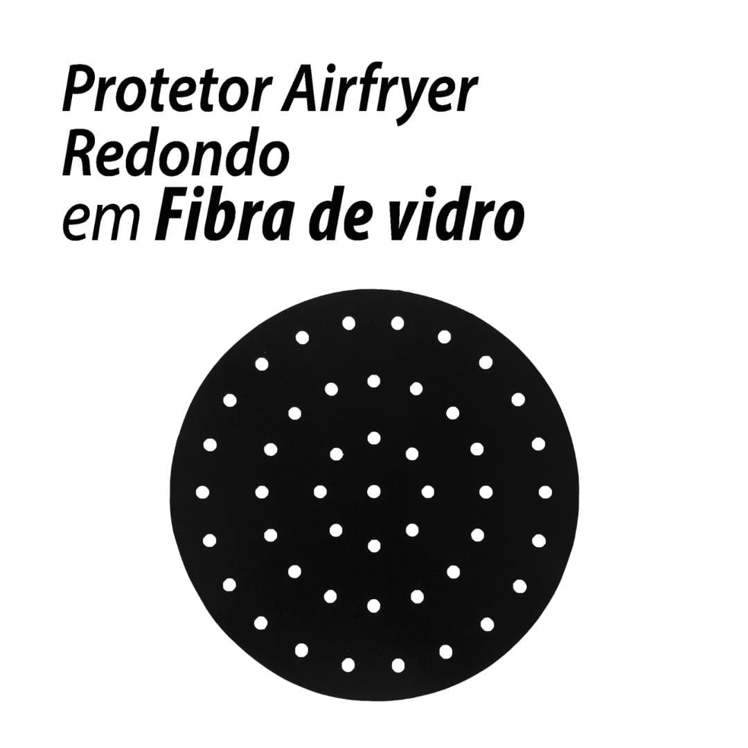 Protetor Airfryer Redondo