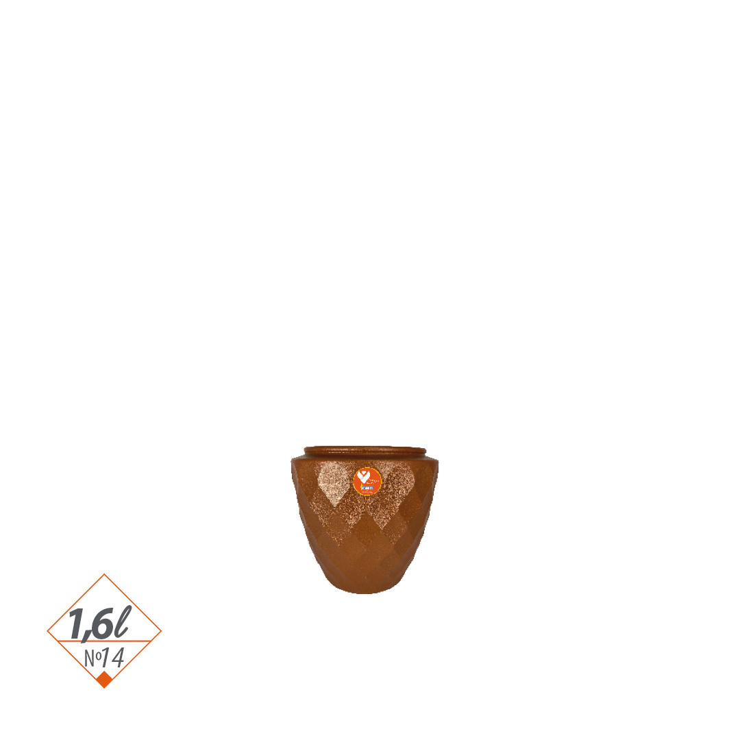 Vaso Diamante 3,4 Litros - Nº14