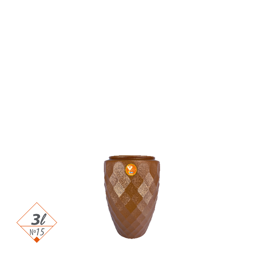 Vaso Diamante Alto 3 Litros - Nº15