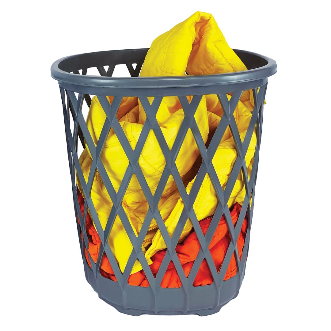Cesto telado p/roupas 50L sem tampa