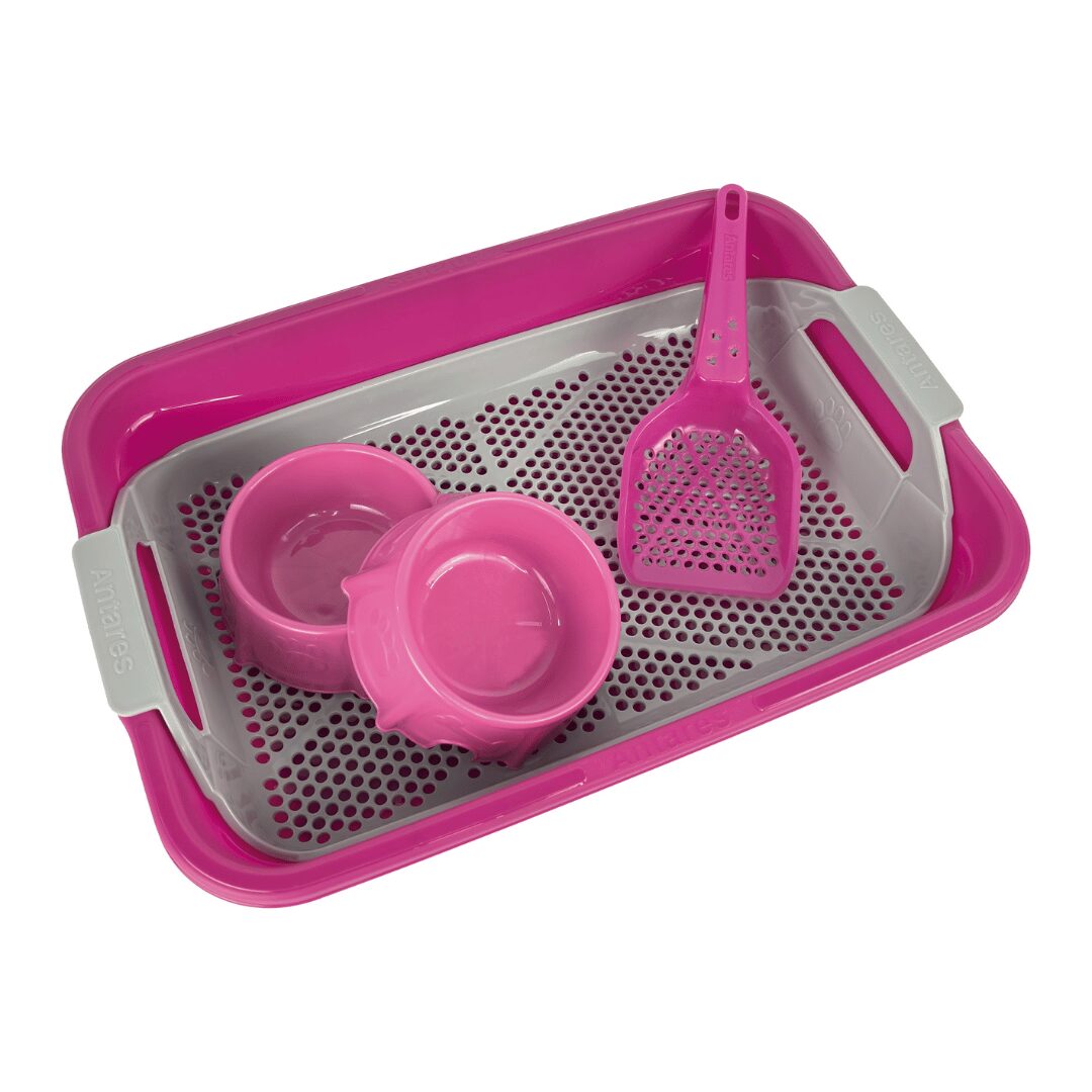 Kit Luxo - Caixa de Areia para Gato