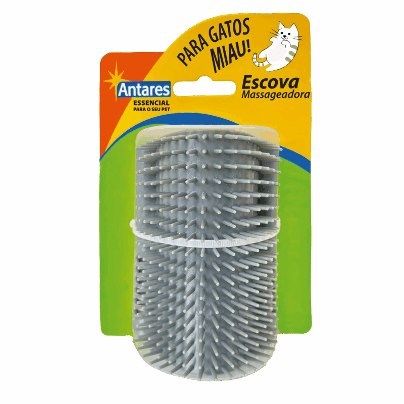 Escova massageadora 12cm x 9cm