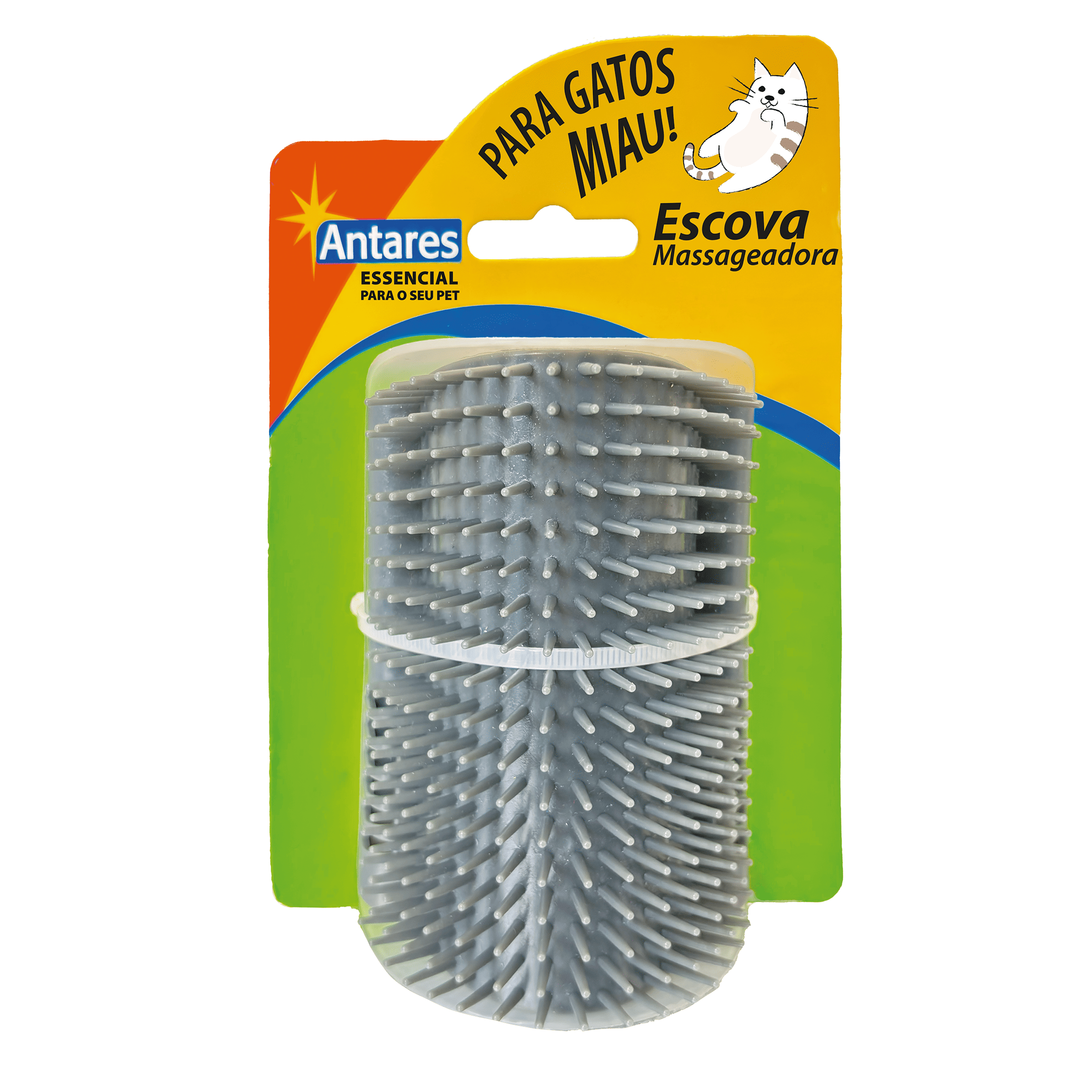 Escova massageadora 12cm x 9cm