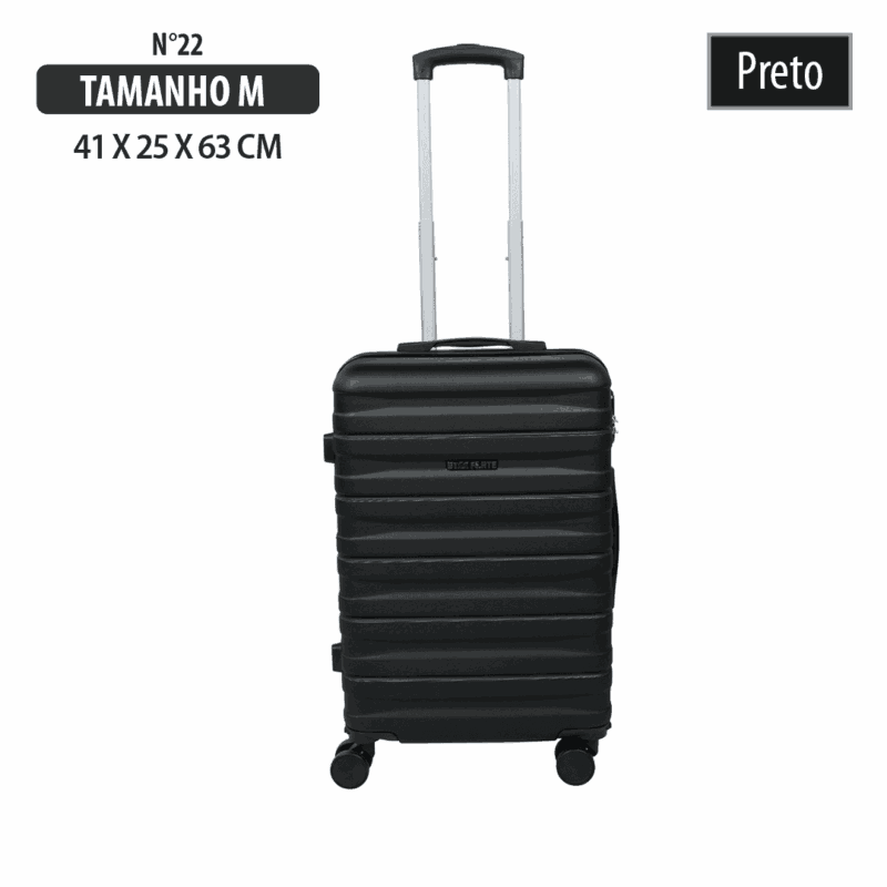 Mala de viagem em ABS - nº22 TAMANHO M - STARFORTE