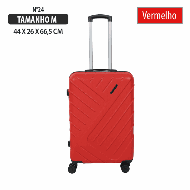 Mala de viagem em ABS - nº24 TAMANHO M - STARFORTE