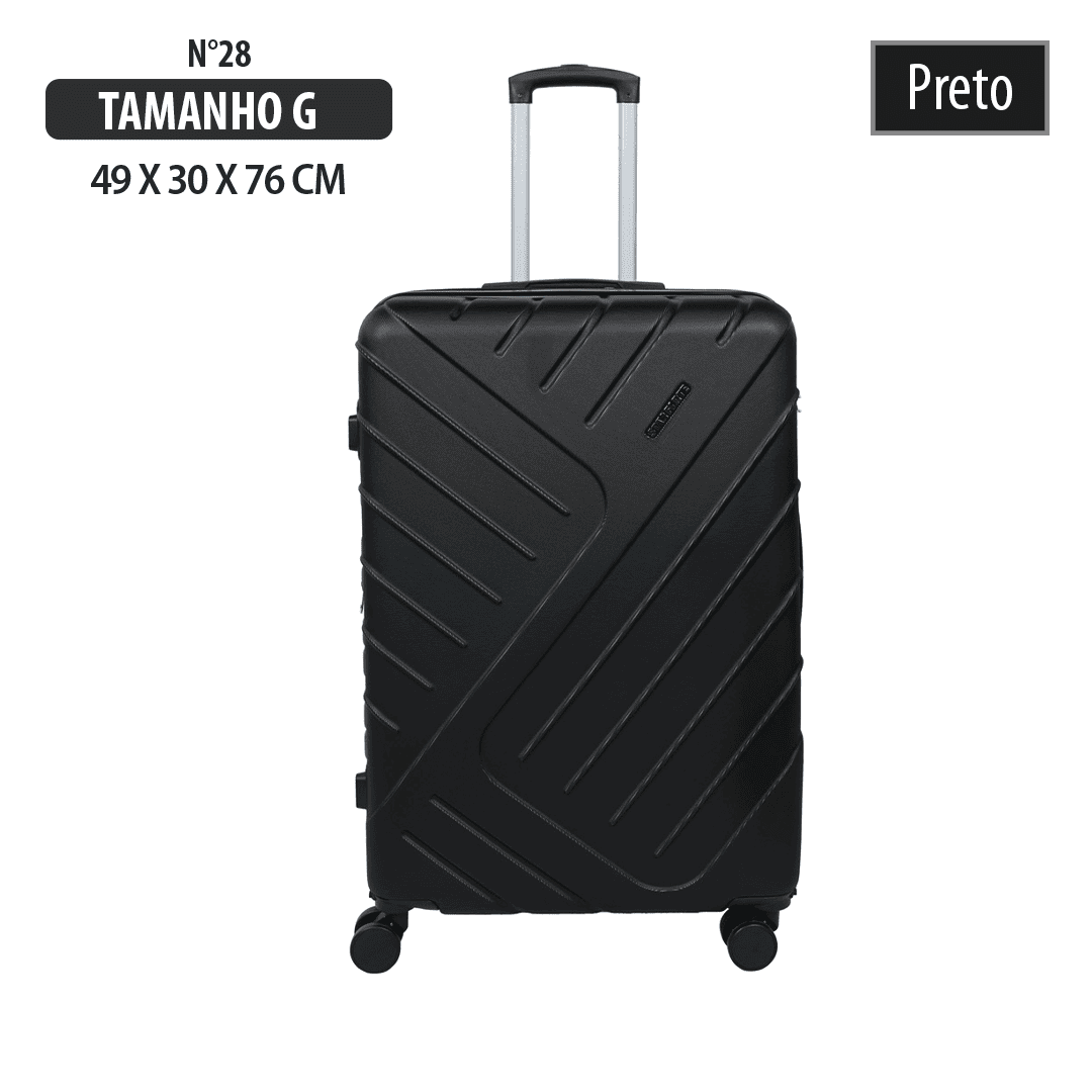 Mala de viagem em ABS - nº28 TAMANHO G - STARFORTE