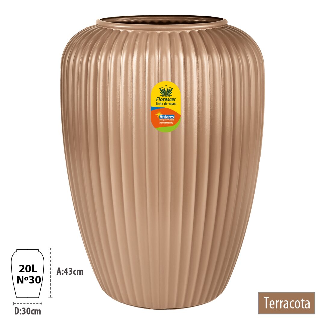 Vaso Florescer Alto 20 Litros - Nº30